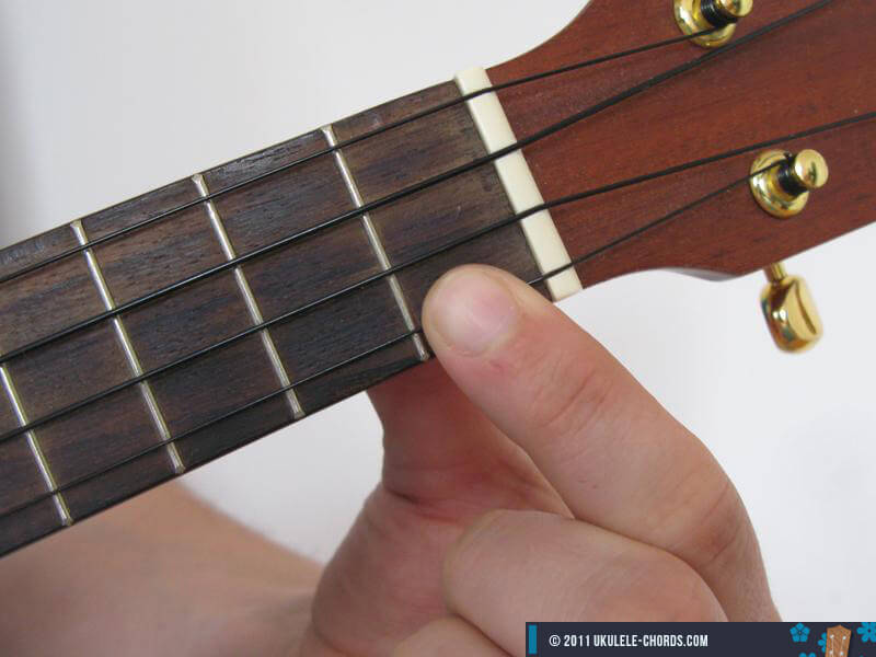 C7 Accordo di ukulele