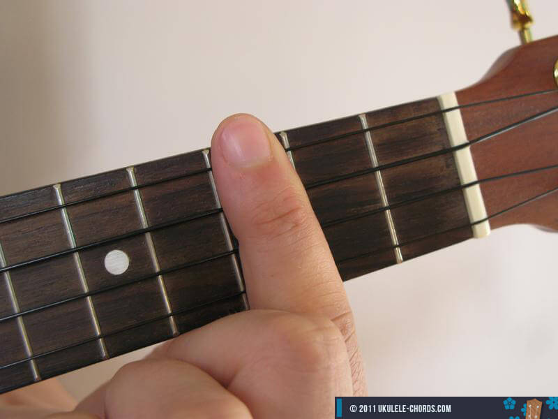 Eb6 (D#6) Ukulele Chord